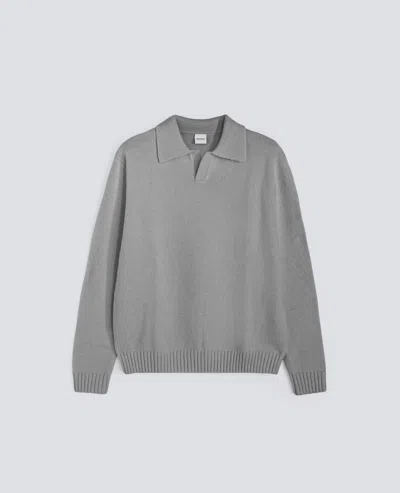 Aspesi Polo En Melange Laine - Gris