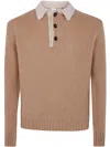 Aspesi Polo Maglia Con Contrasto