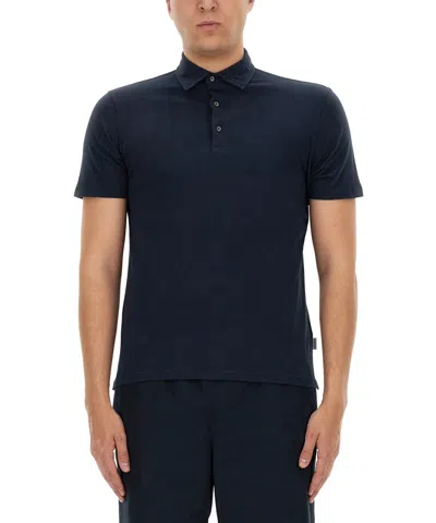Aspesi Polo Shirt In Blue
