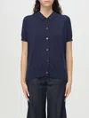 ASPESI POLO SHIRT ASPESI WOMAN COLOR NAVY,G77796045
