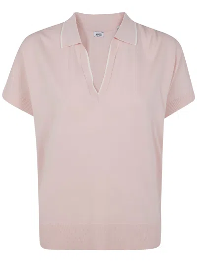 Aspesi Polo Shirt In Pink