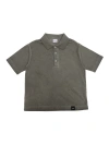 Aspesi Polo T-shirt Washed Effect In Green