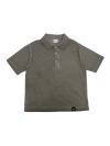 Aspesi Polo T-shirt Washed Effect In Green