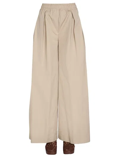 Aspesi Poplin Pants In Animal Print