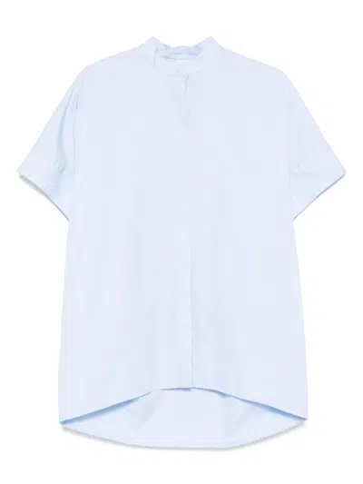 Aspesi Poplin Shirt In Blue