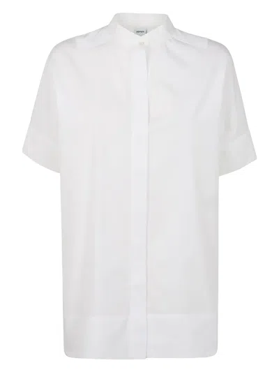 Aspesi Over Shortsleeves Shirt In White