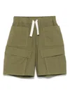 Aspesi Poplin Shorts In Green