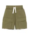 Aspesi Poplin Shorts In Green