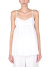 Aspesi Suspender Top In White