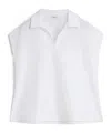 Aspesi Sommet En Popeline De Coton In White