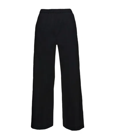 Aspesi Poplin Wide-leg Trousers