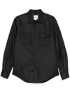 Aspesi Giles Casual Jacket In Black Polyester In Black