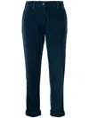 Aspesi Linen Pant In Blue
