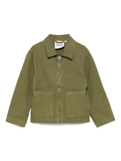 Aspesi Kids' Primavera Jacket In Green