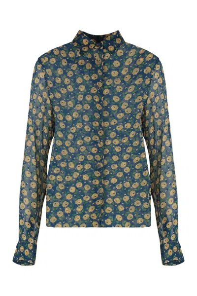 ASPESI ASPESI PRINTED VISCOSE SHIRT