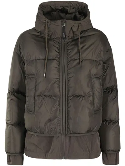 Aspesi Puffer Jacket In Brown