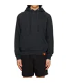 Aspesi Pull-string Hooded Sweater In Black