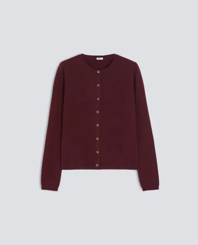 Aspesi Pure Cashmere Cardigan - Barbera