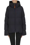 Aspesi Quilted Down Jacket In Blue