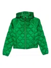 Aspesi Ginger Nylon Down Jacket In Green