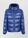 ASPESI QUILTED HOODED JACKET WITH ELASTICATED CUFFS
