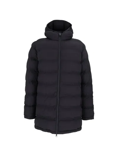 Aspesi Quilted Hooded Parka In Multi