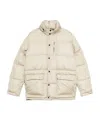 Aspesi Quilted Puffer Jacket In White