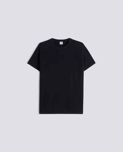 Aspesi Raglan Sweater In Micro Cotton Waffle In Blue