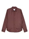 Aspesi Re-shirt Button-up Jacket In Brown