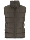 Aspesi Recycled Nylon New Minnie Vest Down Jacket In Grey