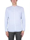 Aspesi Regular Fit Shirt In Azure