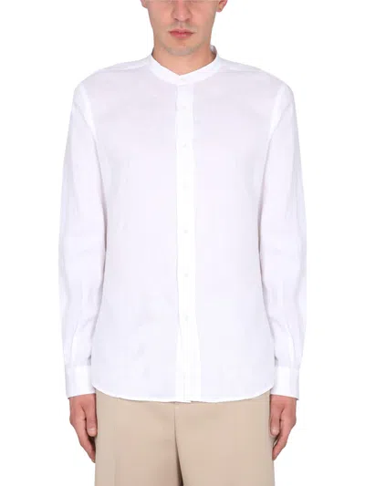 Aspesi Regular Fit Shirt In Bianco