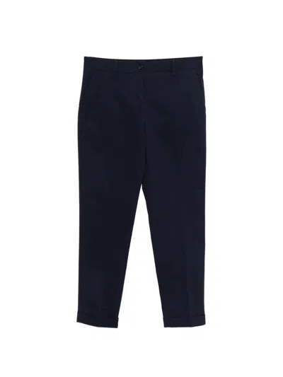 Aspesi Regular Trousers In Blue