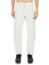 Aspesi Utility Trousers Featuring Multiple Pockets In White