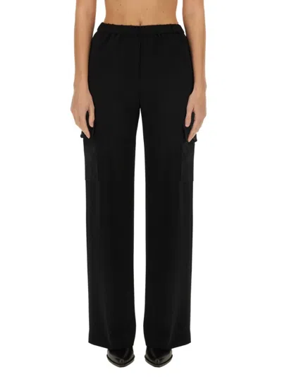 ASPESI RELAXED-FIT HIGH-WAISTED PANTS WITH SIDE POCKETS