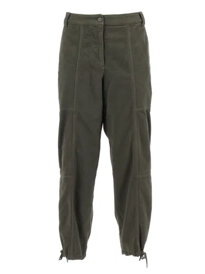 ASPESI RELAXED-FIT LONG PANTS WITH ADJUSTABLE DRAWSTRINGS