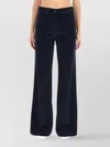 Aspesi Relaxed Fit Wide-leg Trousers Pockets In Blue