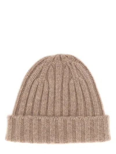 Aspesi Cuffed Hat In Beige