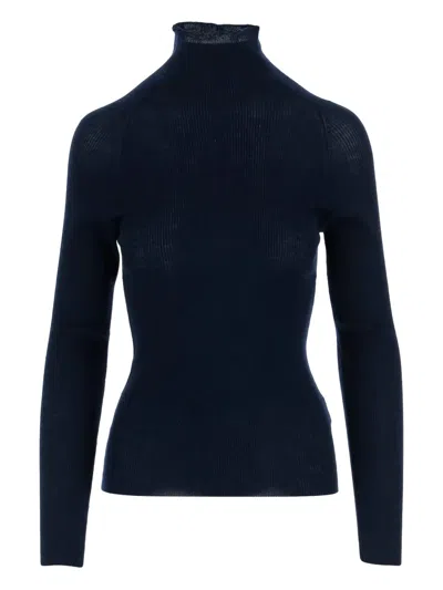 ASPESI RIBBED TURTLENECK SWEATER