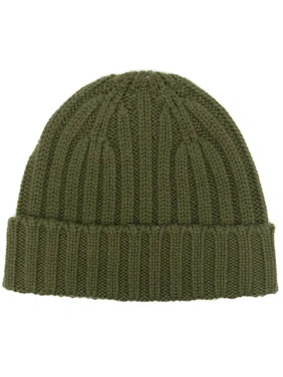 ASPESI RIBBED VIRGIN WOOL BEANIE