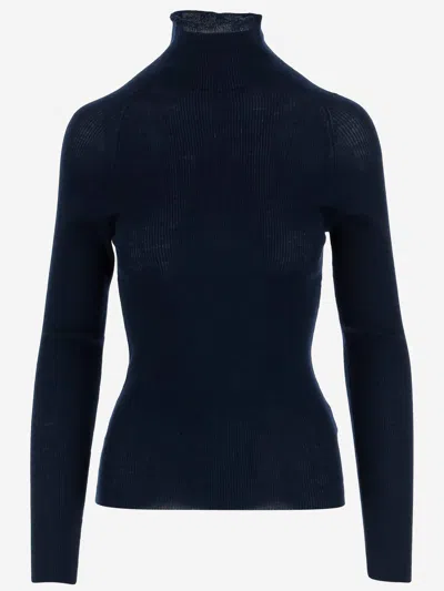 ASPESI ASPESI RIBBED WOOL SWEATER