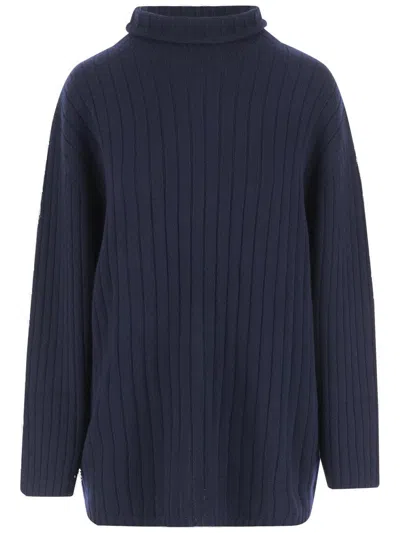 ASPESI RIBBED WOOL SWEATER