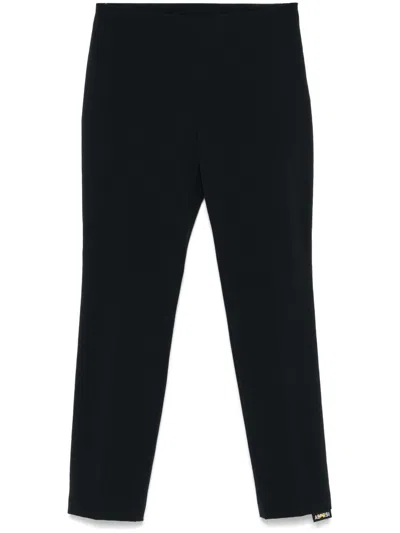 Aspesi Ripstop Trousers In Black