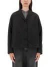 Aspesi Carolina Nylon Jacket In Black