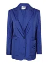 Aspesi Roti Blazer Jacket In Azul