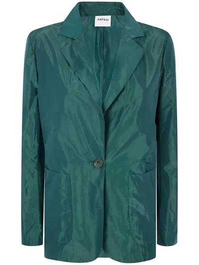 Aspesi Roti Light Jacket In Green