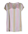 Aspesi Round-neck Blouse In Pink