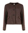 Aspesi Round-neck Jacket In Multi