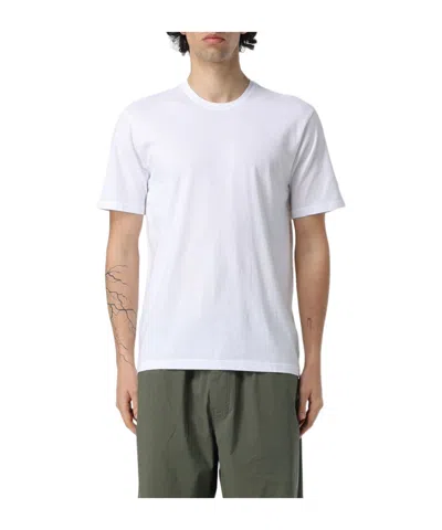 Aspesi Round-necked T-shirt In White
