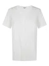 Aspesi Serafino Neck Tee Shirt In White